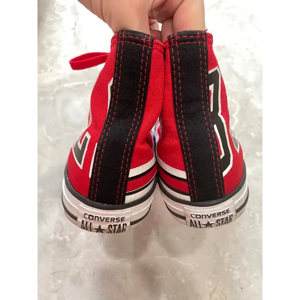 Converse x NBA Chicago Bulls 70 Chuck Taylor All Star High Top Sneakers Junior 5